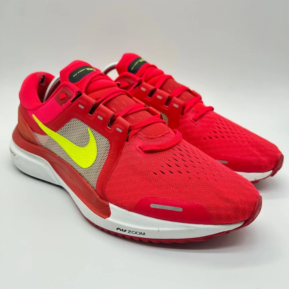 Nike Air Zoom Vomero 16 Shoes Mens 10 Siren Red Volt Running Sneakers DA7245-600